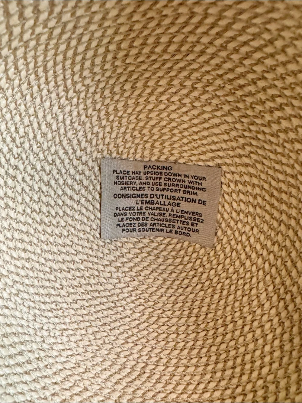 Eric Javits Hampton Limited Edition Full Coverage Peanut.Silver Squishee Hat